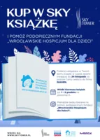 Zbiórka książek na rzecz Wrocławskiego Hospicjum dla Dzieci w Sky Tower!