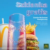 Zamów powiększony McZestaw i odbierz szklankę w prezencie!