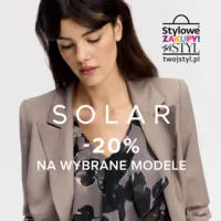 - 20% na wybrane modele w SOLAR